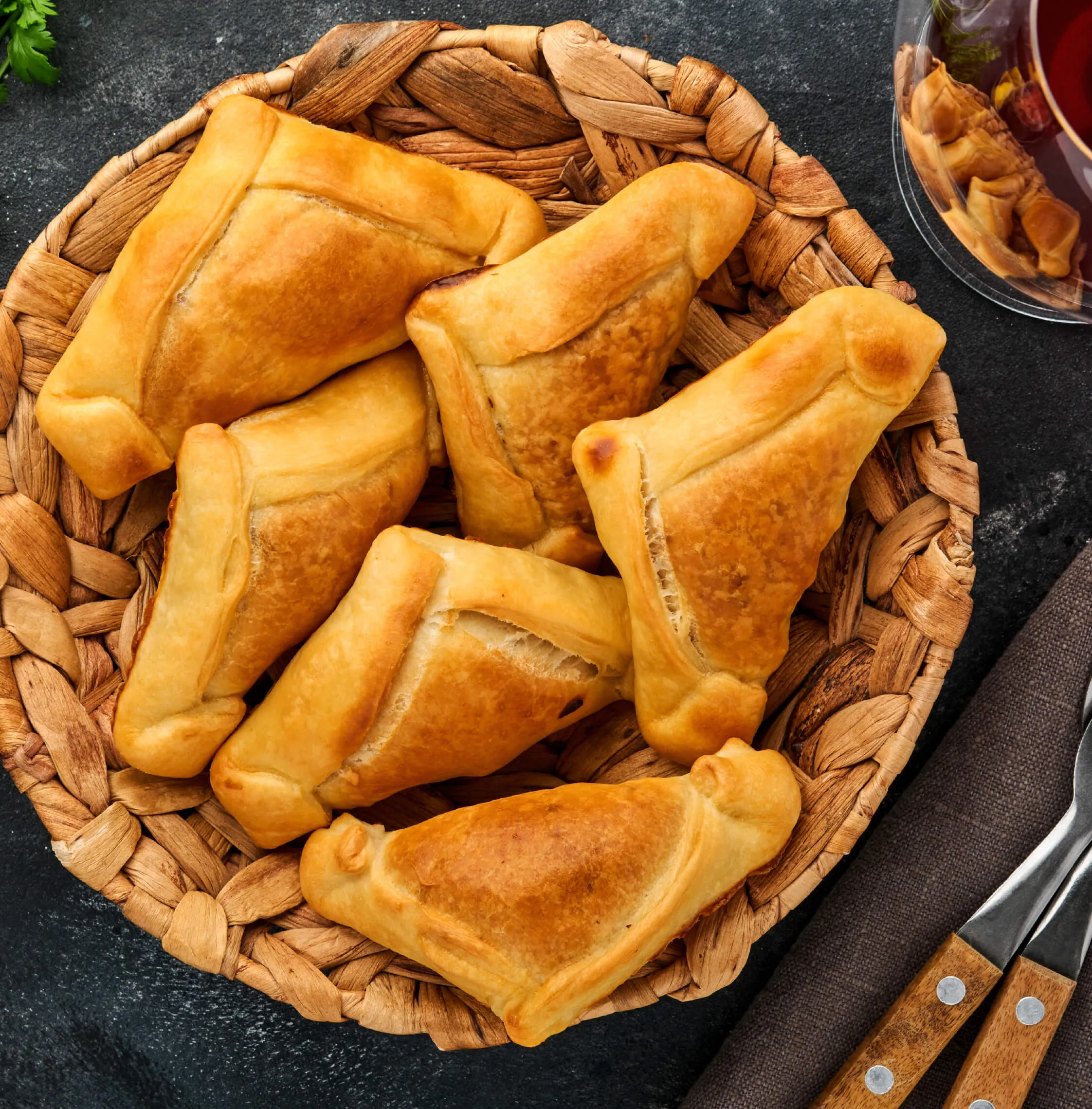 empanadas de pino al horno