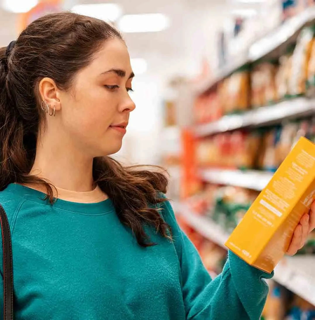 mujer de compras
