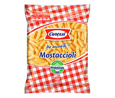 paquete de mostaccioli marca carozzi