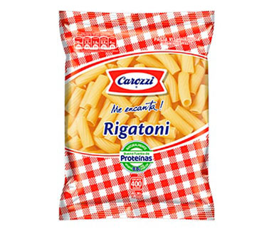 paquete rigatoni carozzi