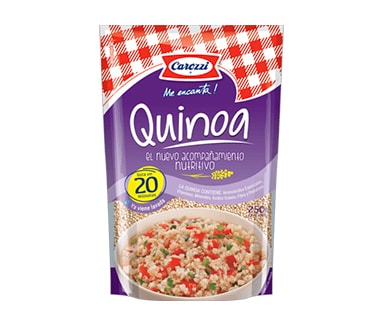 quinoa de la marca carozzi