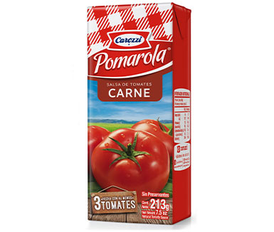 salsa pomarola carne tetra carozzi