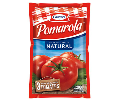 salsa pomarola natural carozzi
