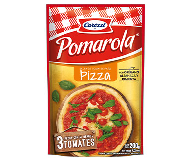 salsa pomarola pizza marca carozzi
