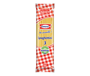 paquete spaghetti número 3 de la marca carozzi