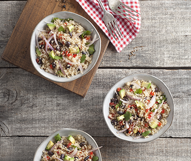 quinoa con verduras