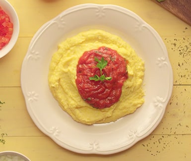 receta polenta tradicional