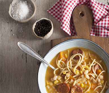 porotos con rienda