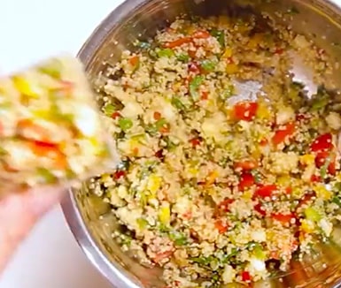 video receta quinoa verano